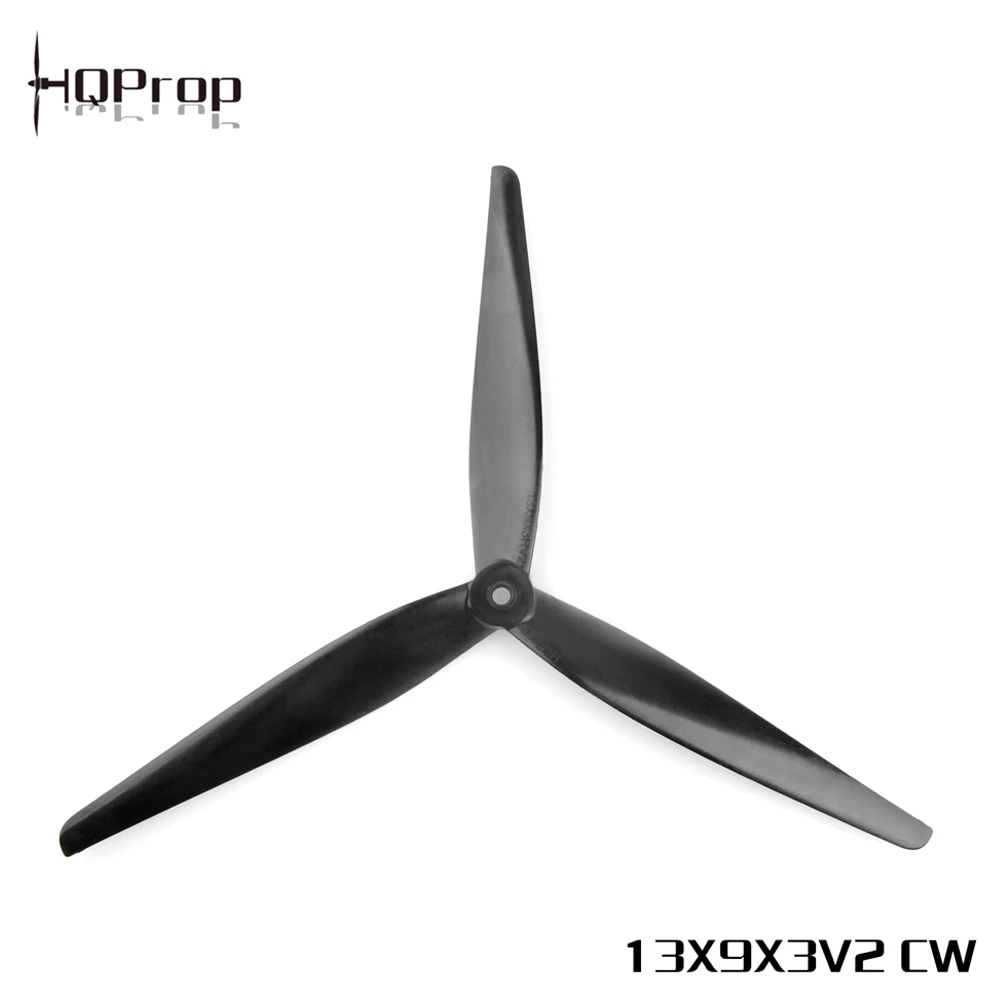 HQProp X-Class 13X9X3 V2 (CW+CCW) Нейлон, армированный черным углеродом thumbnail 4