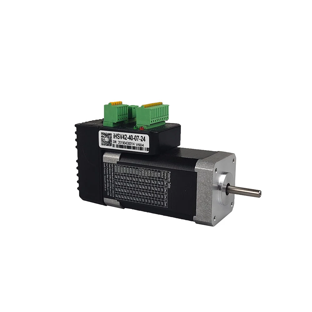 IHSV42-40-07-24 Servo Motor NEMA17 / 42 JMC Integrated Servo Motor Driver + Motor Integrated 78W 0.185NM 24VDC