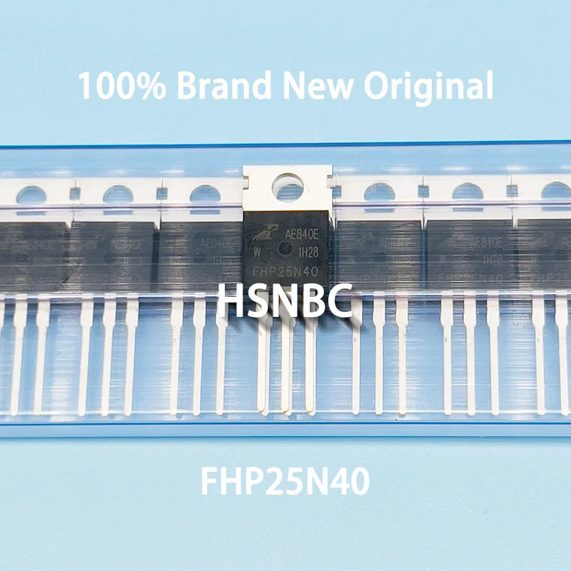 

10Pcs-50Pcs-100Pcs/Lot FHP25N40 FHP25N40W 25N40 TO-220 400V 25A MOSFET N-channel Power Transistor 100% New Original
