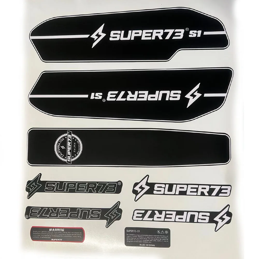 New Fit Super 73 Full Body Bike Modification Accessories For