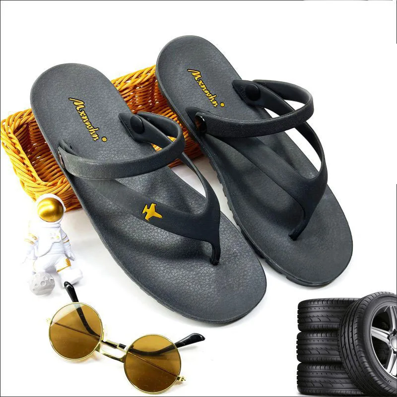 Sandals Men Soft Tires Rubber Flip Flops Summer Casual Shoes leather sandals summer sandals