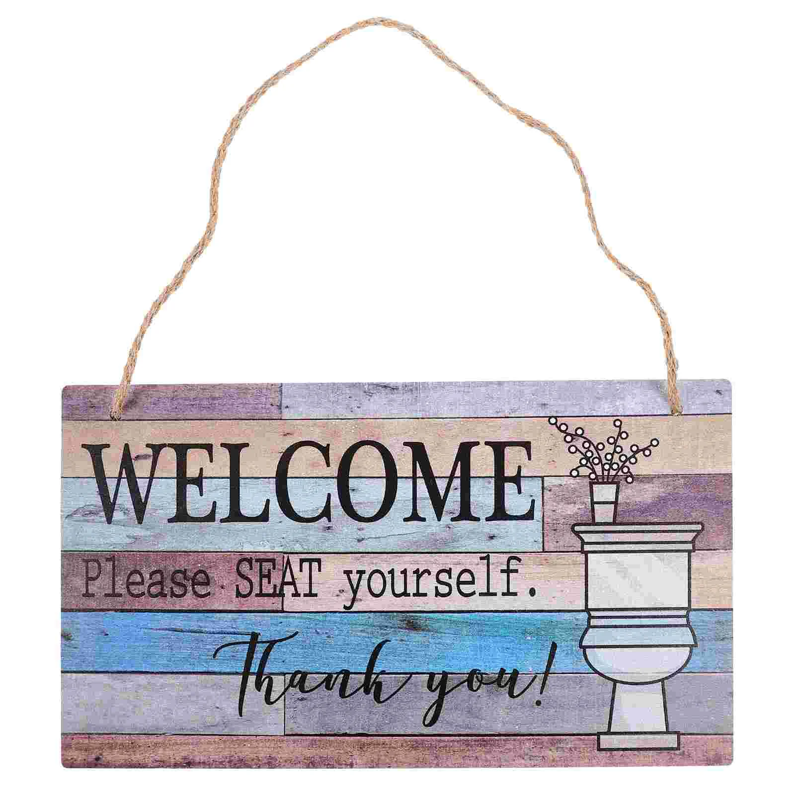 

Birthday Decoration Girl Wooden Welcome Sign Front Porch Rustic Cutout Wall Hanging Door Plaque Wreath