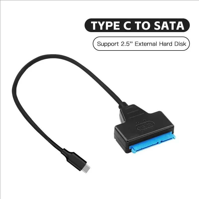 TYPE C to SATA Cable Support 2.5 Inches External HDD SSD Hard Drive Adapter Cable Computer Connector Converter sata to usb cable sata to usb adapter cable sata adapter cable sata to usb adapter