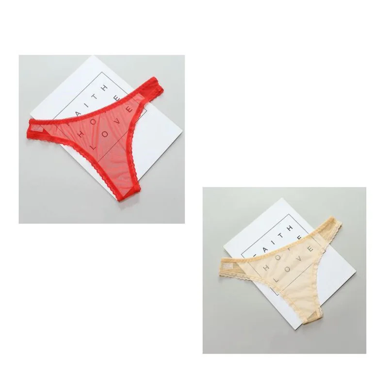 Snazzy Ladies Sexy See Through Underwear(2 Pcs)