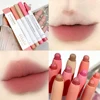 Sexy Matte Pink Lip Liner Pencil Waterproof Lasting Smooth Contouring 3D Lipstick Moisturising Non-stick Cup Lipliner Makeup Pen 3