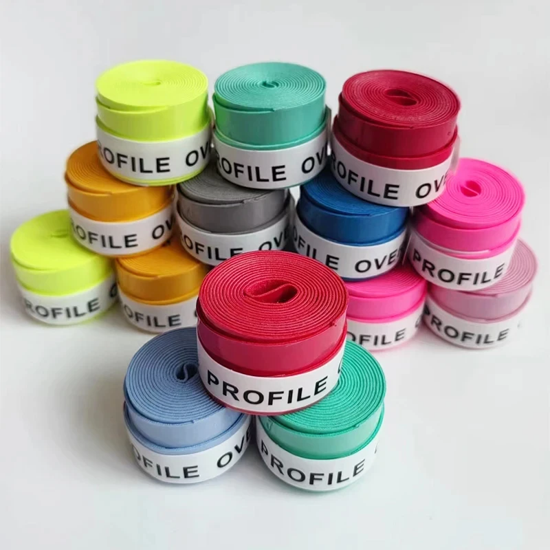12Pcs Racket Overgrip Sweat Band Absorption Tennis Badminton Racket Hand Glue Tennis Grip Pu Non Slip Overgrip Fishing Rods Grip