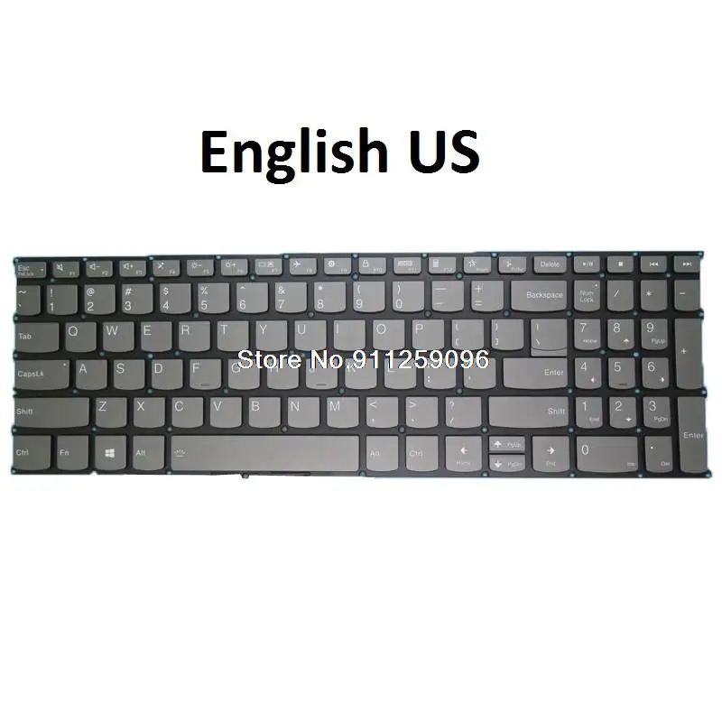 

Laptop Keyboard For Lenovo For Ideapad Yoga Creator 7-15IMH05 English US United Kingdom UK Backlit New