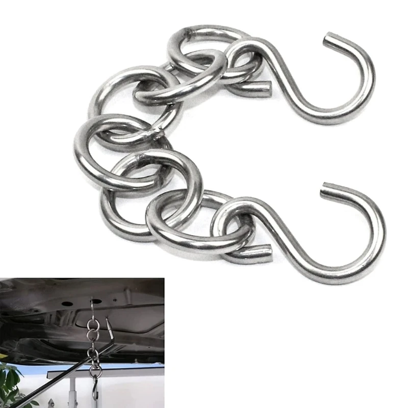 

22.5cm/8.86-inch Length Adjustable Hook Chain For Car Dent Repair Tool Dent Hook Accessory Autobody Dent Removal Durable