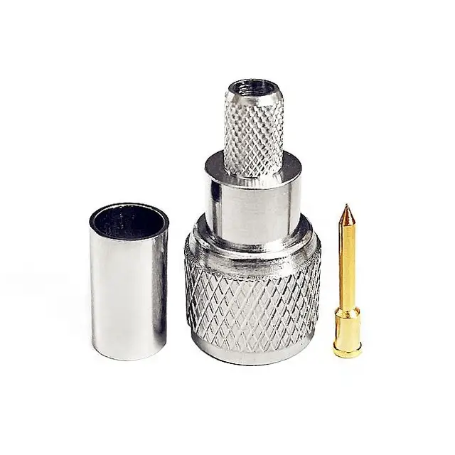 PLC Omron Connettore PL259 Maschio Per Cavi RG58, RG223, LMR195 - Tipo Morsetto, A Compressione UHF Spinotto UHF Per Cavo RG58 - Foto 6