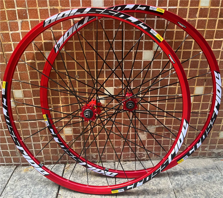 Paire De Roues Mavic CROSSRIDE DISC 26 Pouces – MTB, 9 Vitesses, Alu, Utilisé Mais Top