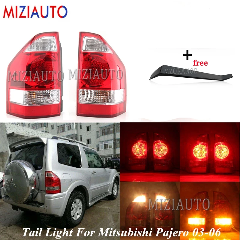 Tail Light For Mitsubishi Pajero 2003 2004 2005 2006 Rear Brake Warning