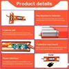 14.4V 12800mAh Robotic Vacuum Cleaner Replacement Battery For Xiaomi Roborock S55 S60 S65 S50 S51 S5 MAX S6 Parts 6