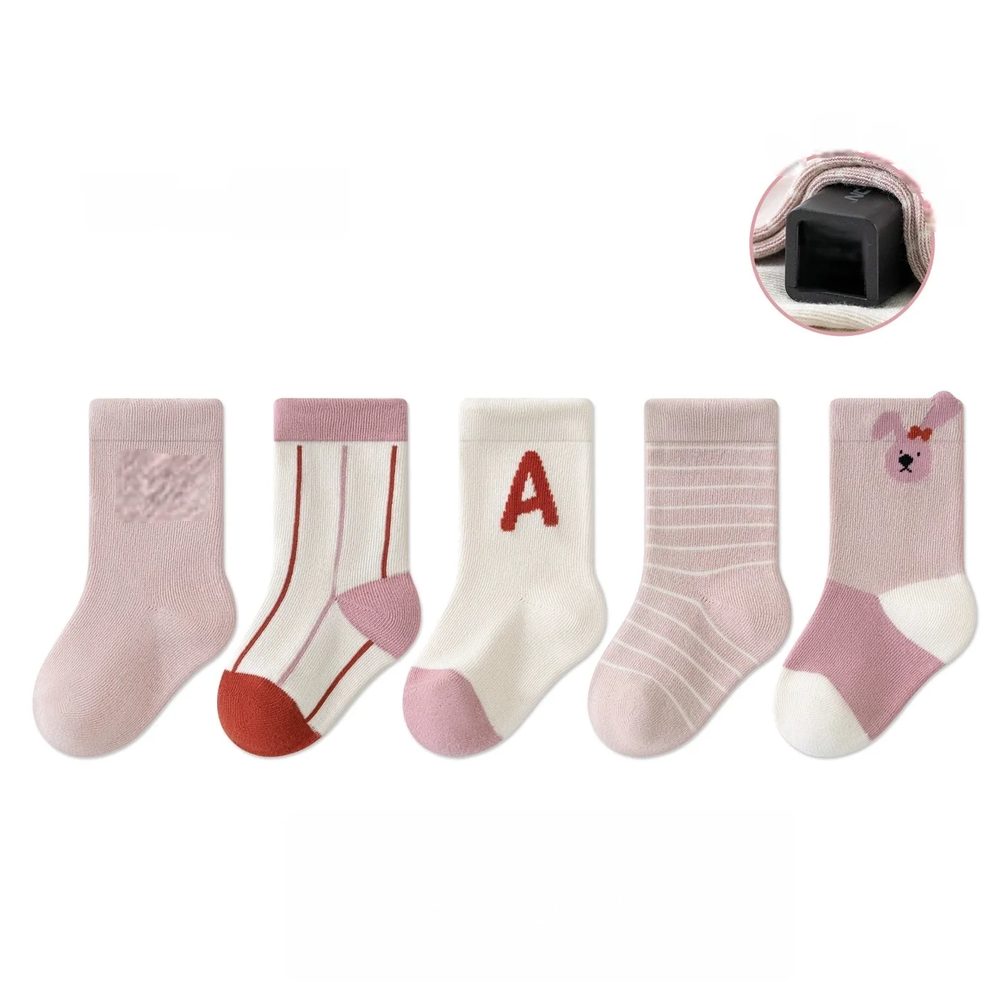 New 5Pairs/lot Infant Baby Socks Winter Autumn Baby Socks for Girls Cotton Newborn Baby Boy Socks Toddler Baby Boys Accessories