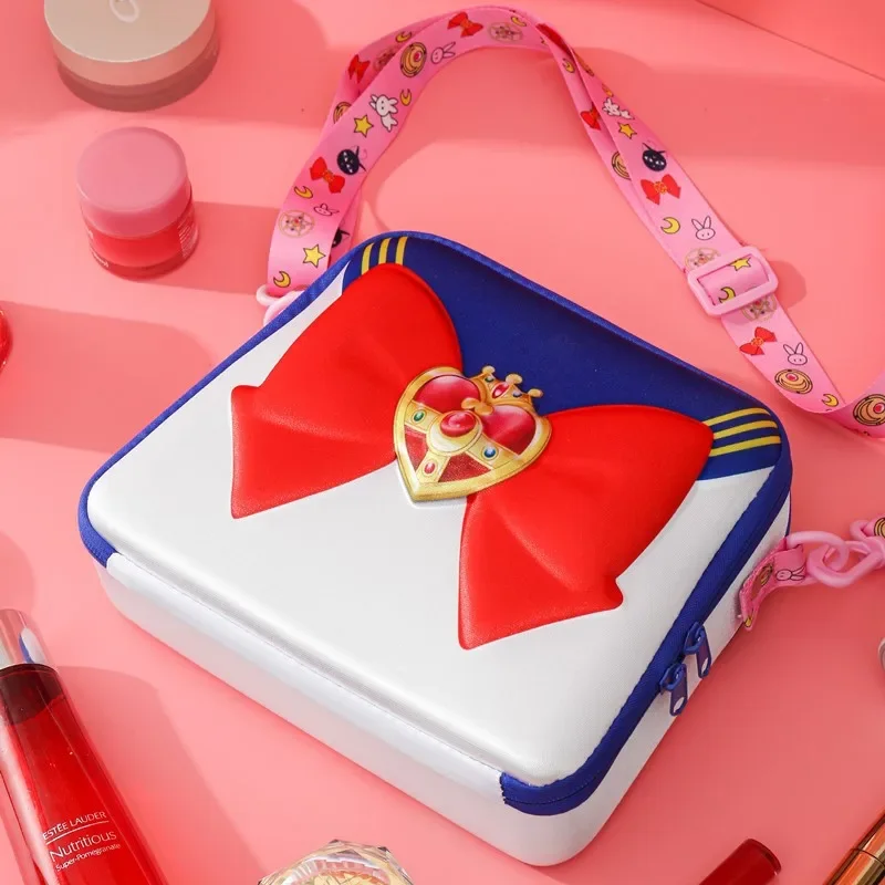 

Сумка-мессенджер с японским мультяшным 3D рисунком красивой девушки Корейская Ins Сейлор Мун вместительная сумка через плечо для женщин Tsukino Usagi