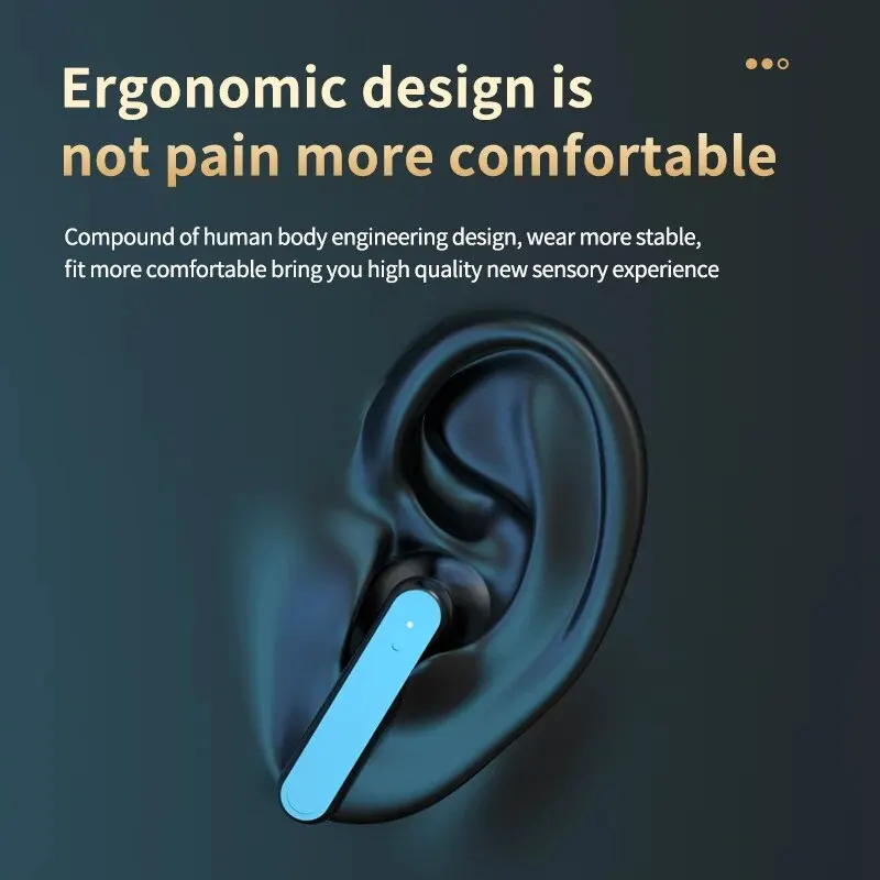S20 TWS Bluetooth Wireless Earphones Hi-Fi Stereo Sports Gaming Waterproof Headphones Hearing Hands-free Bluetooth Headset 3