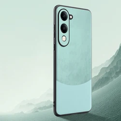 Luxury Shockproof Leather Case Cover - Enhanced Protection for iQOO Z10 Lite 5G (LIGHT BLUE)