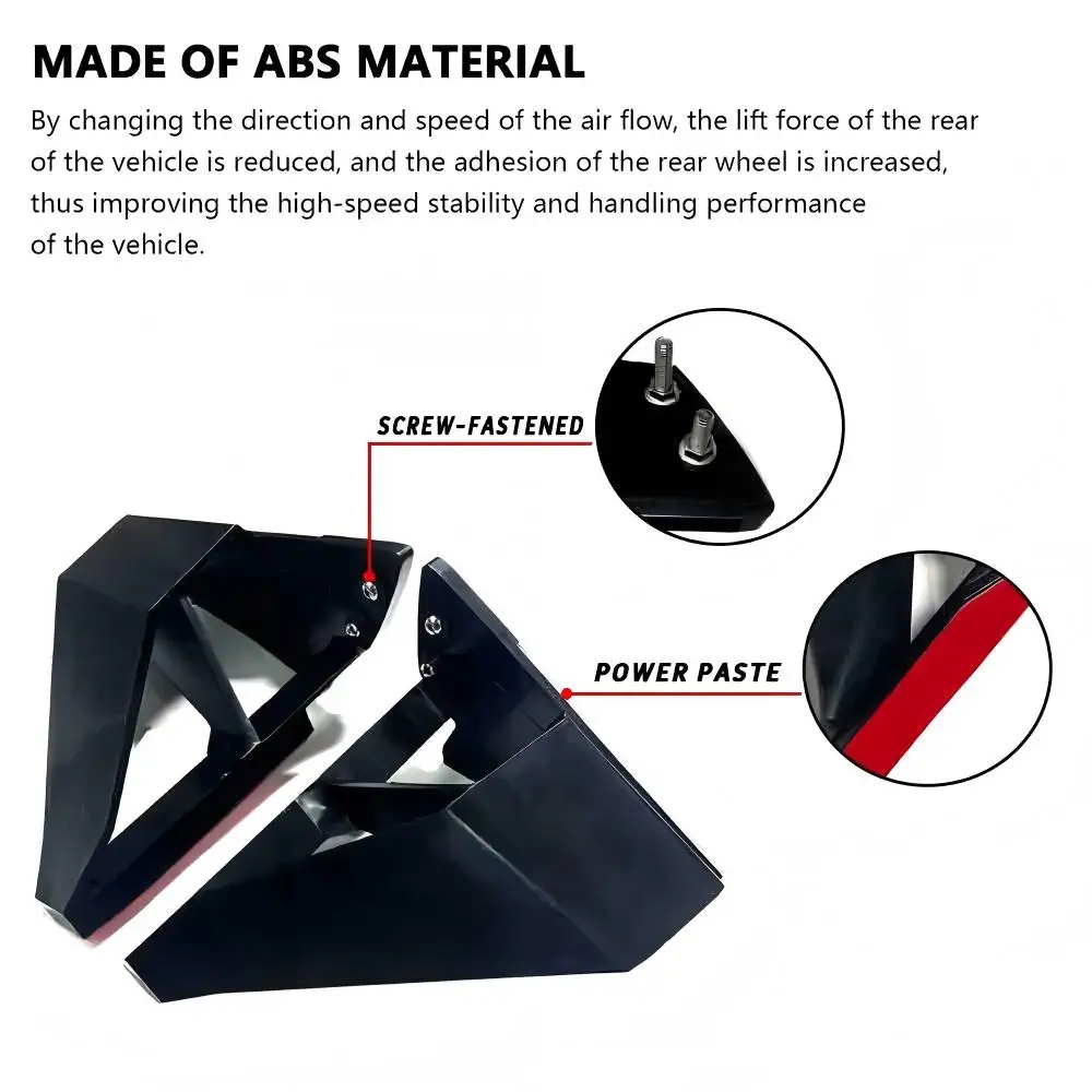 Motorcycle Carbon Downforce Naked Frontal Spoilers Winglet Aerodynamic Wing Front Spoiler Kit motorcycle winglet motorcycle wing kit For 1290 SUPER DUKE R RR EVO 21-24