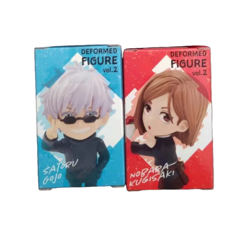 Bandai Namco - Jujutsu Kaisen - Nobara Kugisaki, Yuji Itadori, Satoru Gojo Y Panda, Caja De Figuras Adverge (Set B