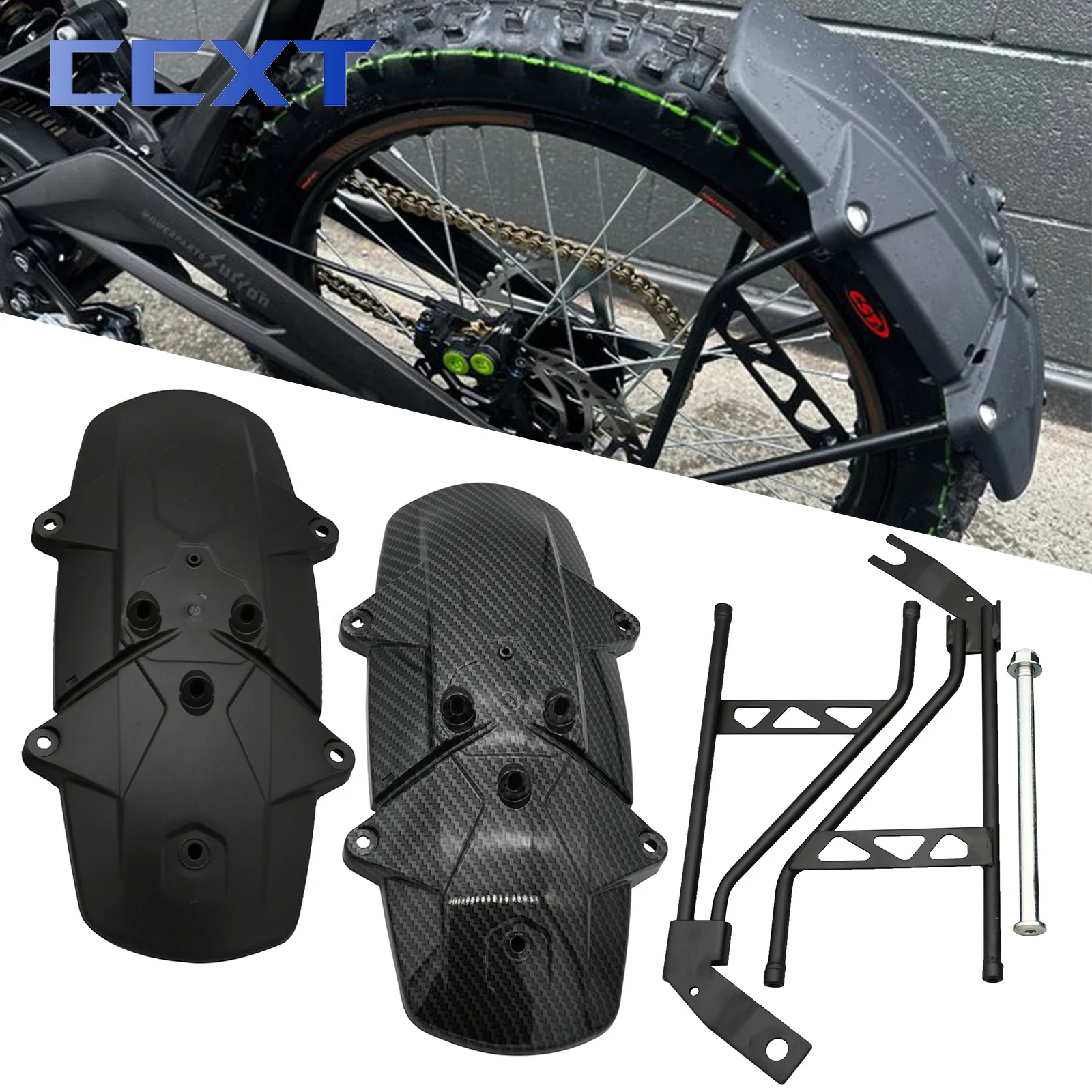 Parafango Ruota Posteriore Parafango Motocross Parafanghi In Plastica Per Sur-Ron Sur Ron Light Bee S & Light Bee X Bici Elettrica Moto