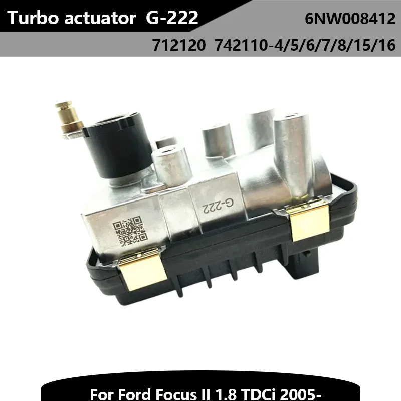 Nuovo G-222 Valvola Elettrica Attuatore Turbo Elettronico 712120 Muslimate 742110 Per Ford Focus Ii 1.8 Tdci 2005-