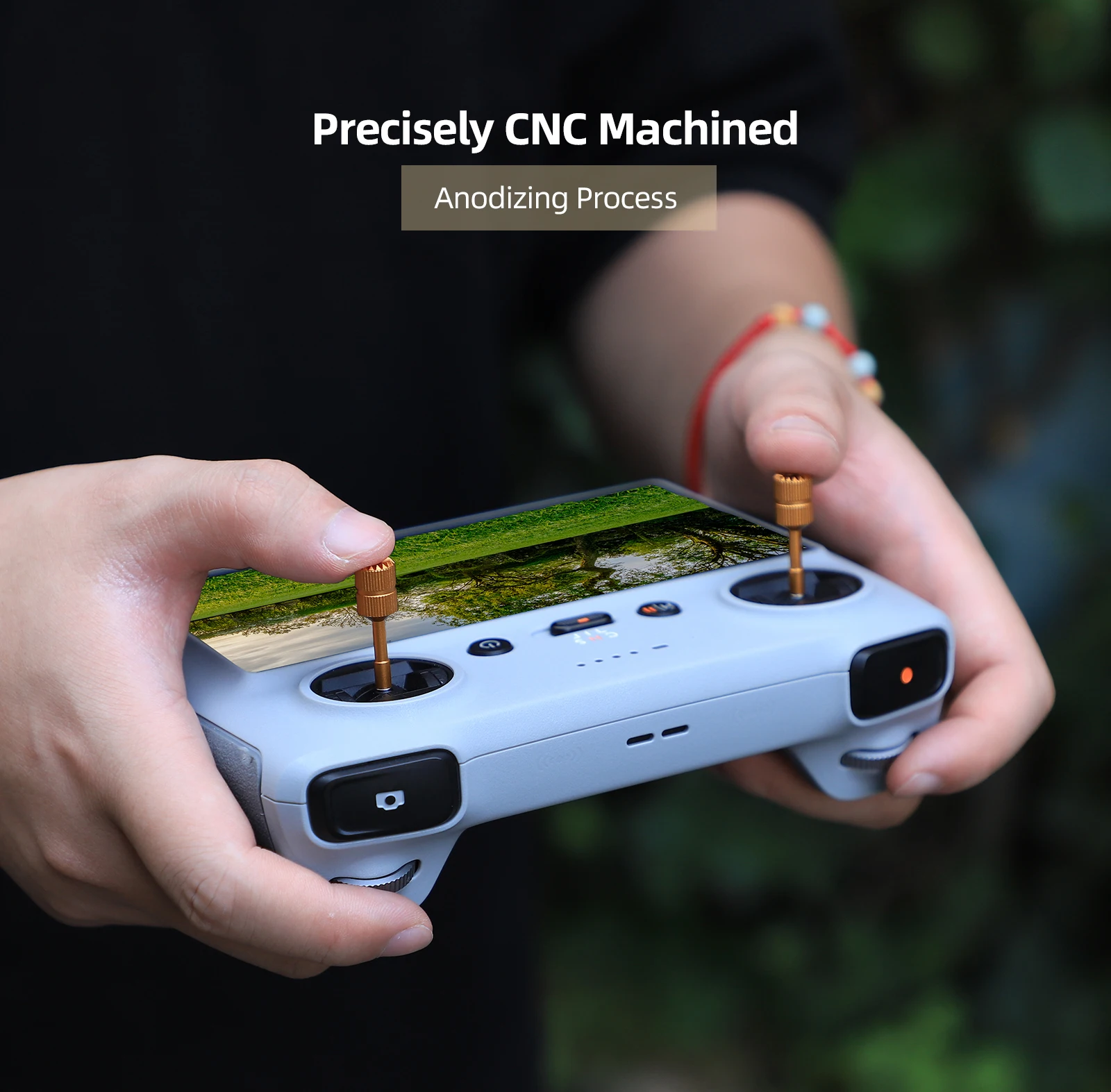 Joysticks étendus CNC aluminium pour DJI RC Mini 3 Pro