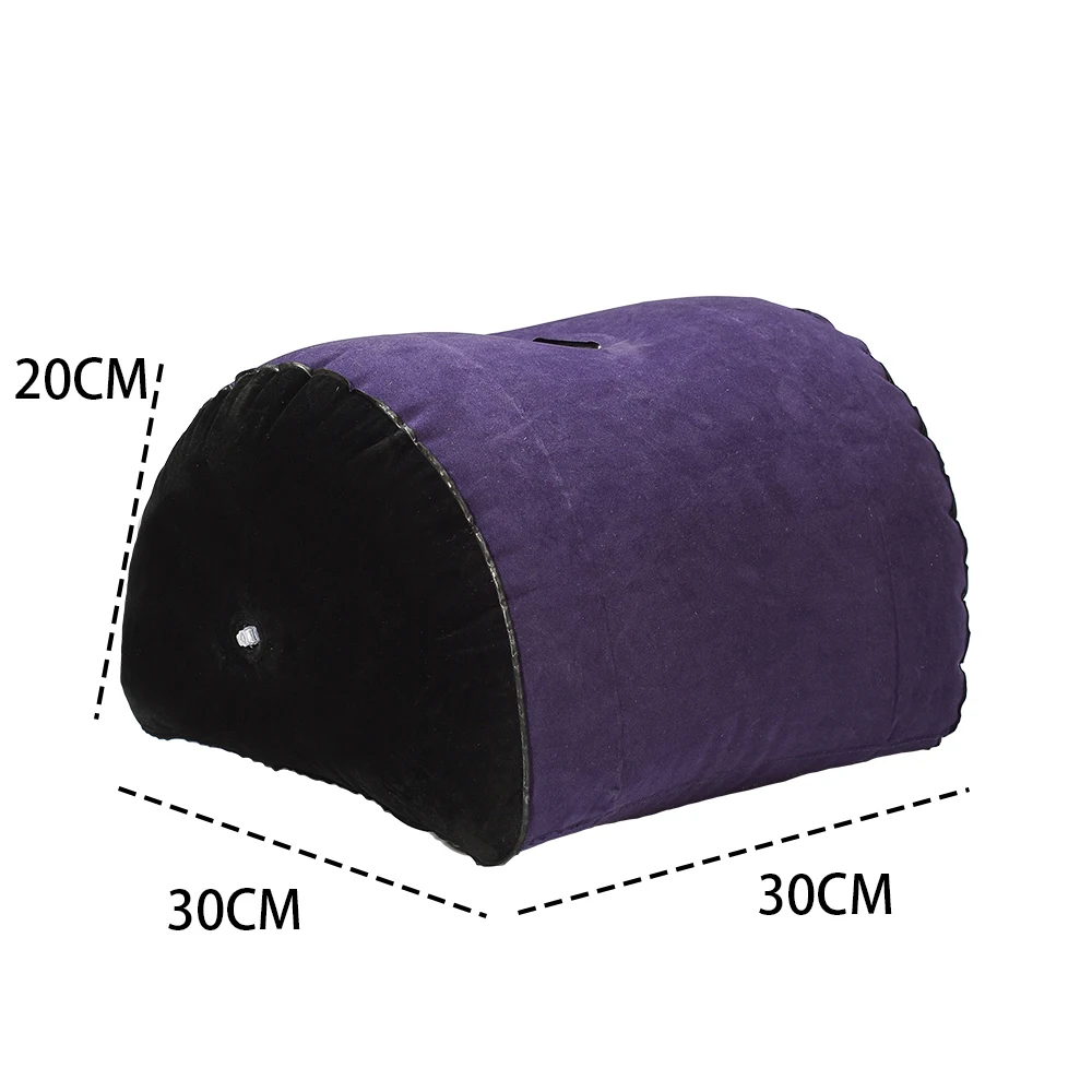 Cushion Inflatable Sex Aid Pillow Sex Furniture Flocking Erotic Sofa Adult Games Toys For Couples Women Masturbation Product