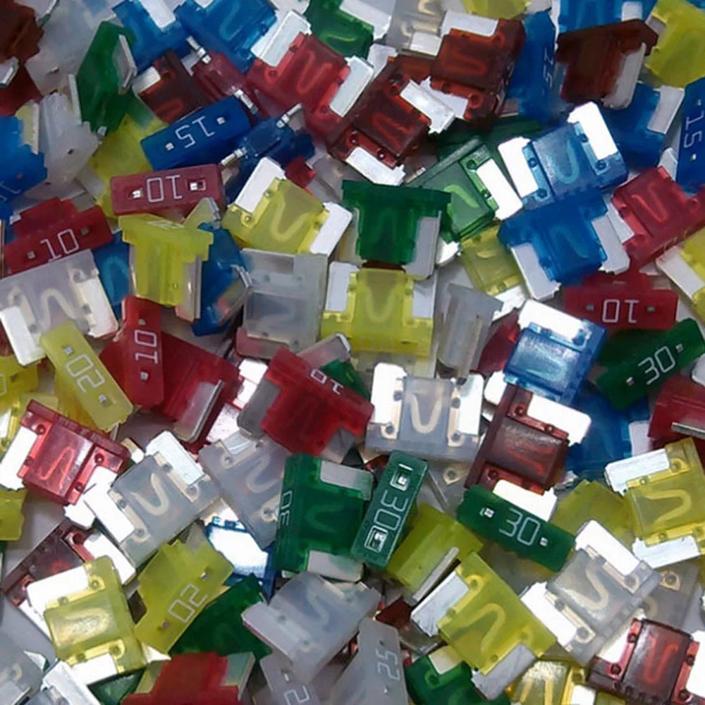 7 models 5A to 30A Original mini type Auto fuse Japan PEC car fuses for Honda Toyota Audi BMW GM VW etc. 35 PCS plastic fuses