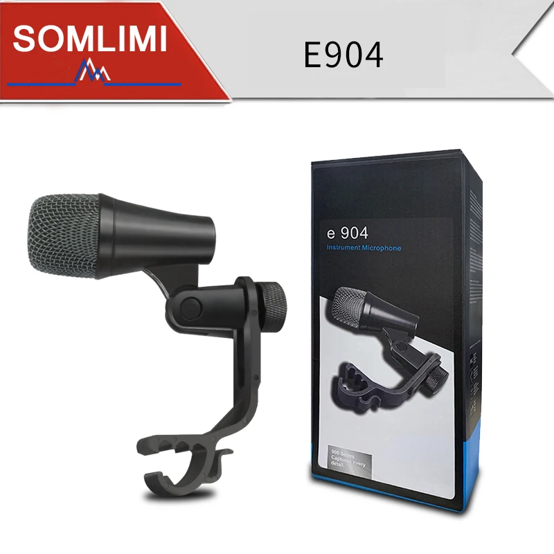 

SOM E904/E904s Dynamic Instrument Microphone Tom Drum TOM Drum Snare Drum Microphone