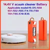 14.4v roborock s50 battery brr 2p4s 5200d original battery for Xiaomi Robot Roborock S50 S51 S55 T60 Accessory Spare 2