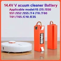 14.4v roborock s50 battery brr 2p4s 5200d original battery for Xiaomi Robot Roborock S50 S51 S55 T60 Accessory Spare 2