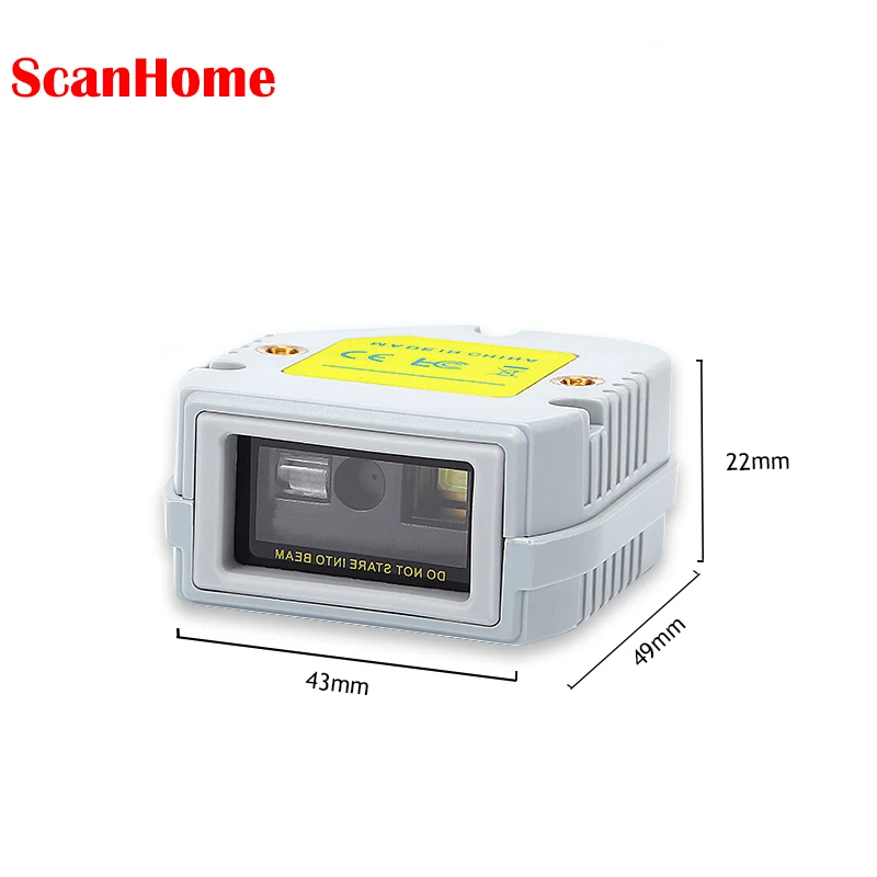 ScanHome-escáneres de código de barras de montaje fijo, lector de código de barras integrado, motor USB RS232 1D/2D QR PDF417 DPM, escaneo manos libres SH-800