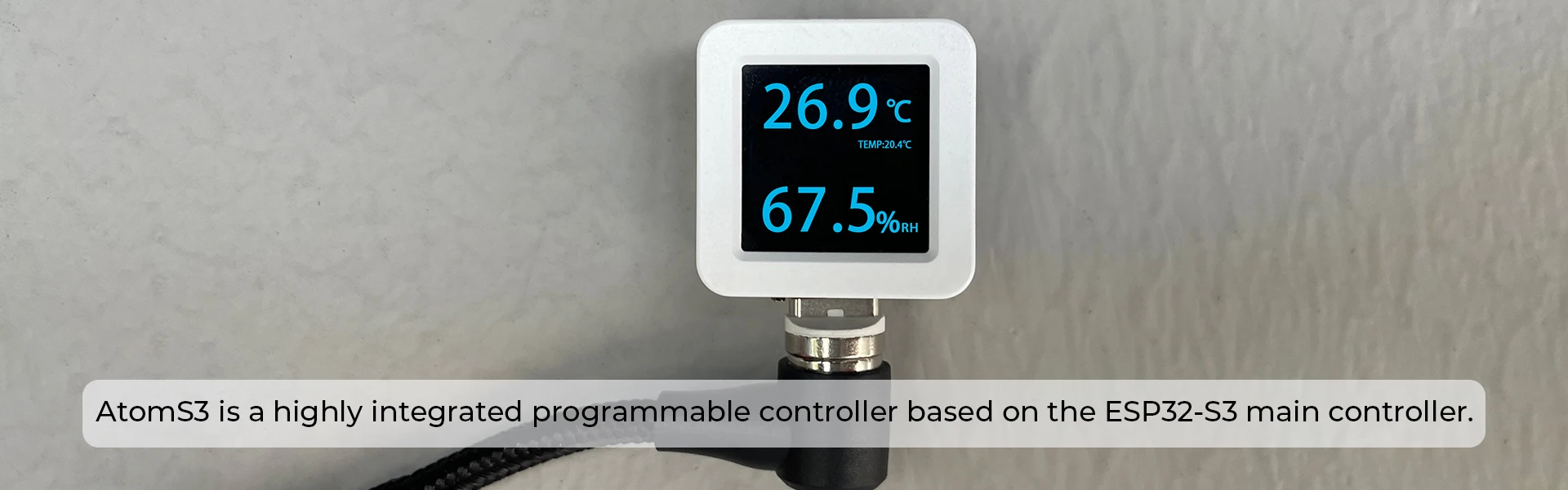 Official ATOMS3 Dev Kit w/ 0.85-inch Screen