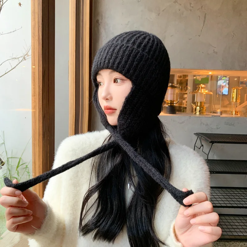 Cappellino Cappelli Neri Invernali Uomo Donna Cappelli Di Lana