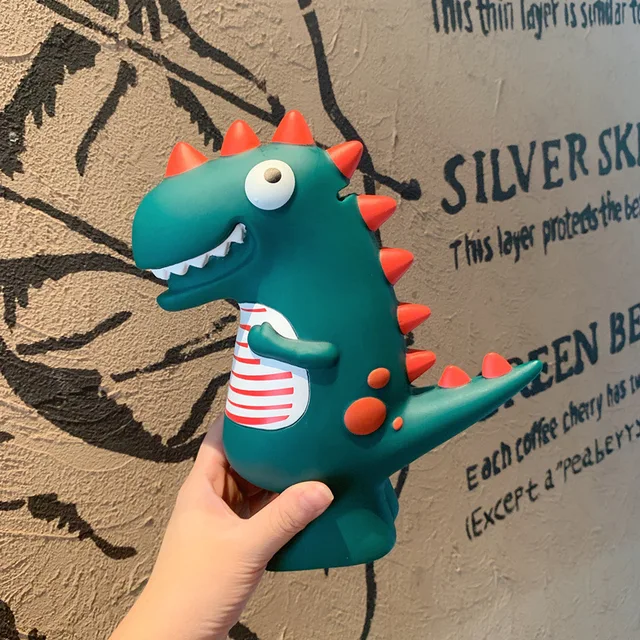 Cartoon Dinosaur Piggy Bank High Capacity Money Boxes Coins Safe Savings Box Large Money Bank Child Toys Kids Birthday Gifts 6