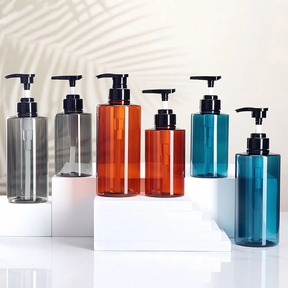 Refillable Soap Dispenser Firm Empty Cylinder Lotion Container Shampoo Bottles Adult