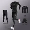Men's Ice Fiber Quick-Dry Running & Fitness Full Set/Suit Tracksuit For Marathon, Training & Cycling，Jogging,Gym， sweatpants 2