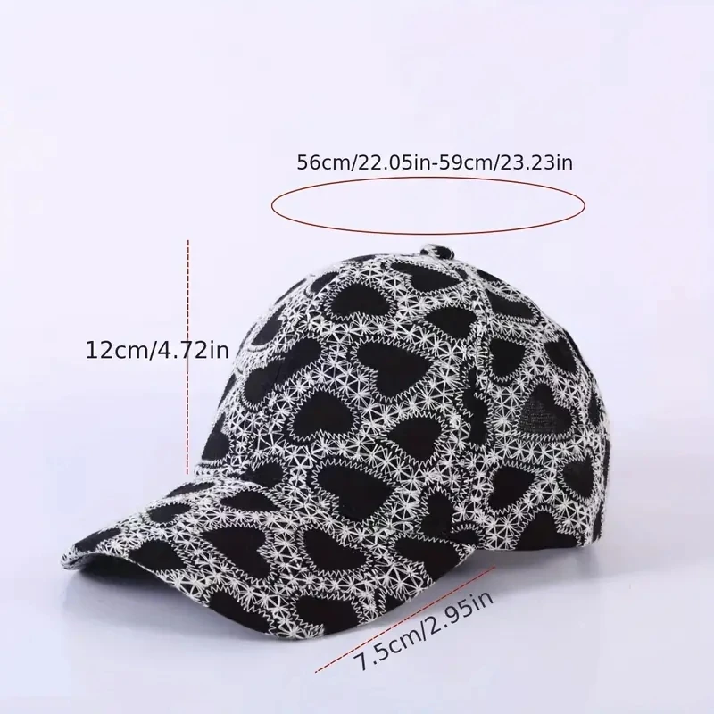 https://ae01.alicdn.com/kf/Sacdc378afade424d871065ae1f0b6098Y/Heart-Rhombus-Embroidery-Baseball-Cap-Trendy-Solid-Color-Dad-Hats-Casual-Lightweight-Sun-Hats-For-Women.jpg