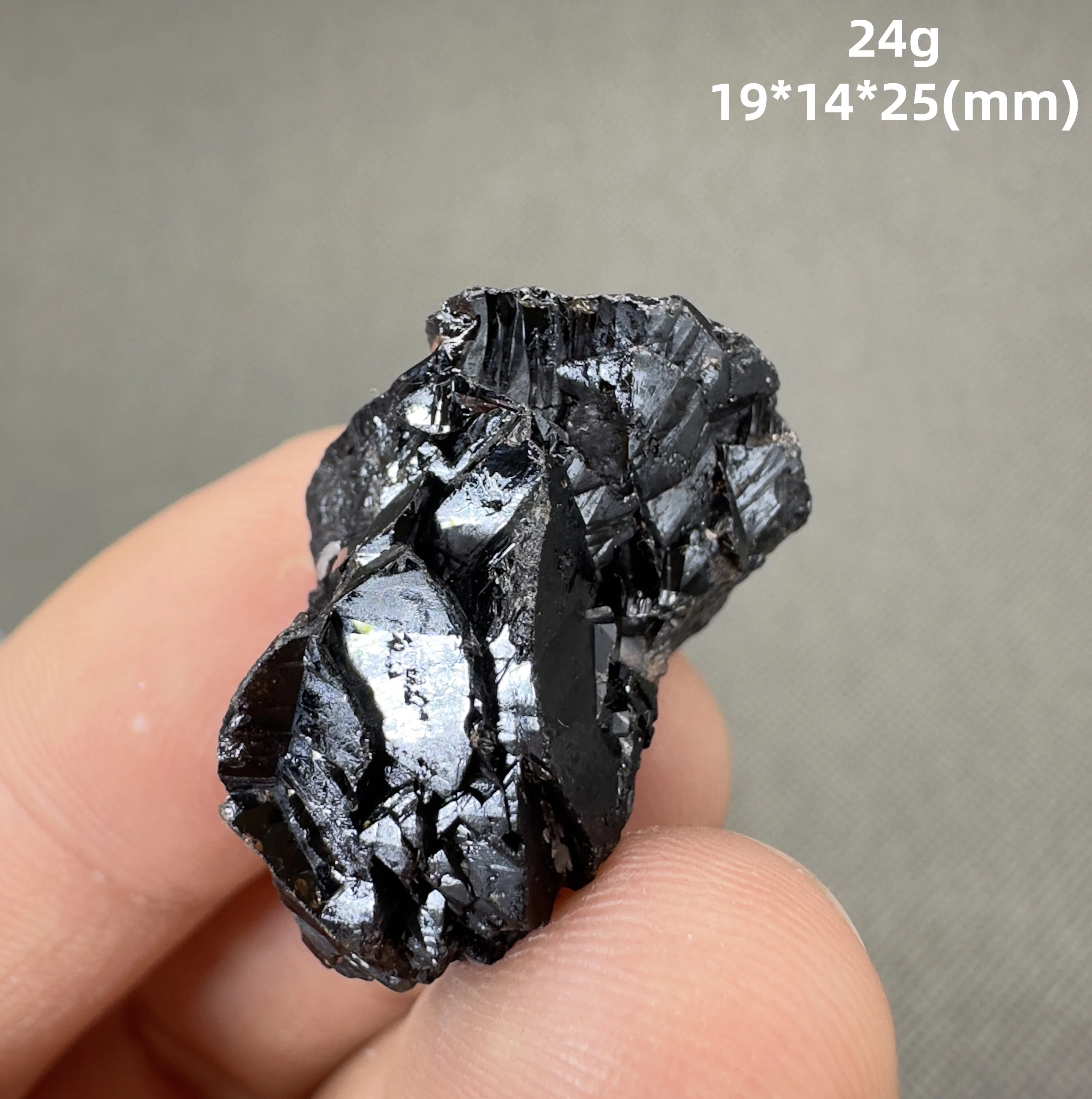 Natural cassiterite mineral specimen + healing quartz crystals and stones rock gemstone 4