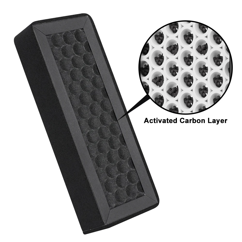 Filtre à air charbon actif pour Bambu Lab P2S installé dans l'imprimante 3D, capturant les COV.