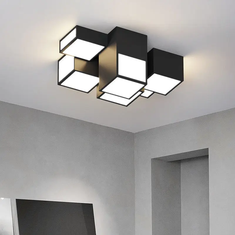 LED Chandeliers Minimalist Combination Living Room Lamp Indoor Lighting Light Fixture Kitchen Lustre Lamp Ceiling Chandelier