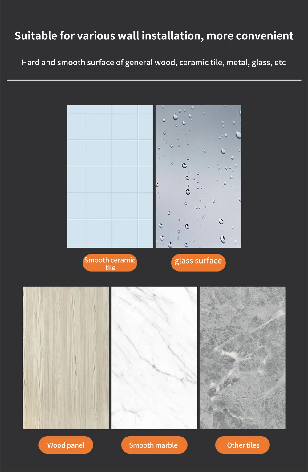 Description Picture 5 of itemDoor Stopper Toilets Drawer Door Cabinets Anti-collision Silicone Pad Self Adhesive Buffer Bumper Mute Protection Pad