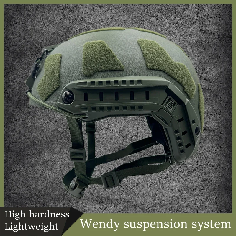 FAST SF Hochgeschnittener Schutzhelm mit Wendy-Aufhängung – schlagfest für Industrie-, Radfahren- und Outdoor-Sportarten – Detail 6