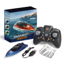 

Mini RC Boat 5km/h Radio Remote Controlled High Speed Ship With Led Light Palm-boat Summer Water Toy Pool Toys Models Gifts