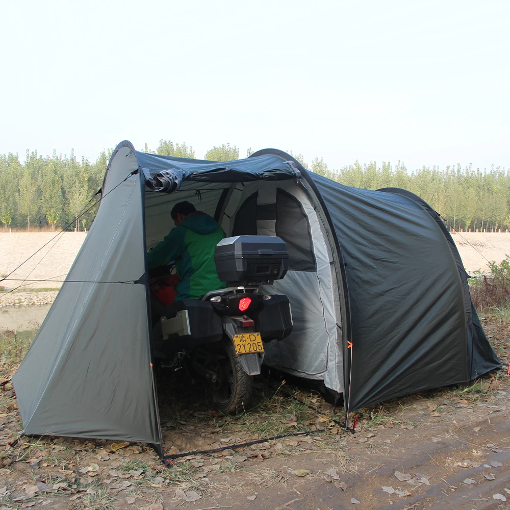 Waterproof camper outdoor bike cover motorcycle garage shelter tent -  AliExpress