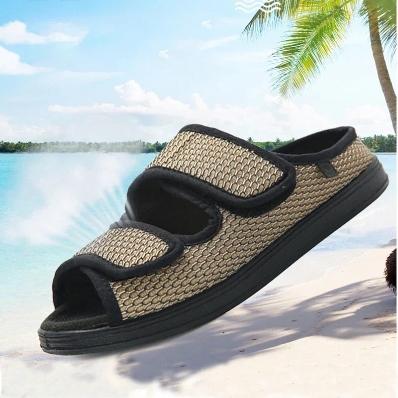 2024 new casual orthopedic wide foot edema shoes, thumb valgus adjustment, soft and comfortable diabetic shoes, walking shoes 6