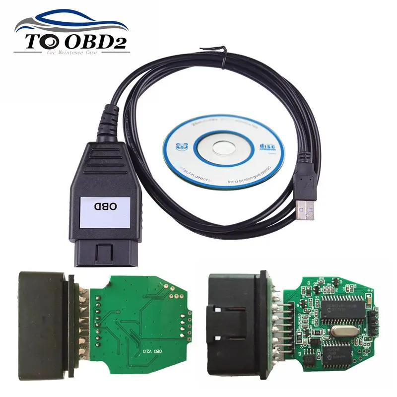 Диагностический интерфейс для Ford VCM OBD, USB-кабель FOCOM, поддержка нескольких языков для FORD, Mazda, стабильная версия