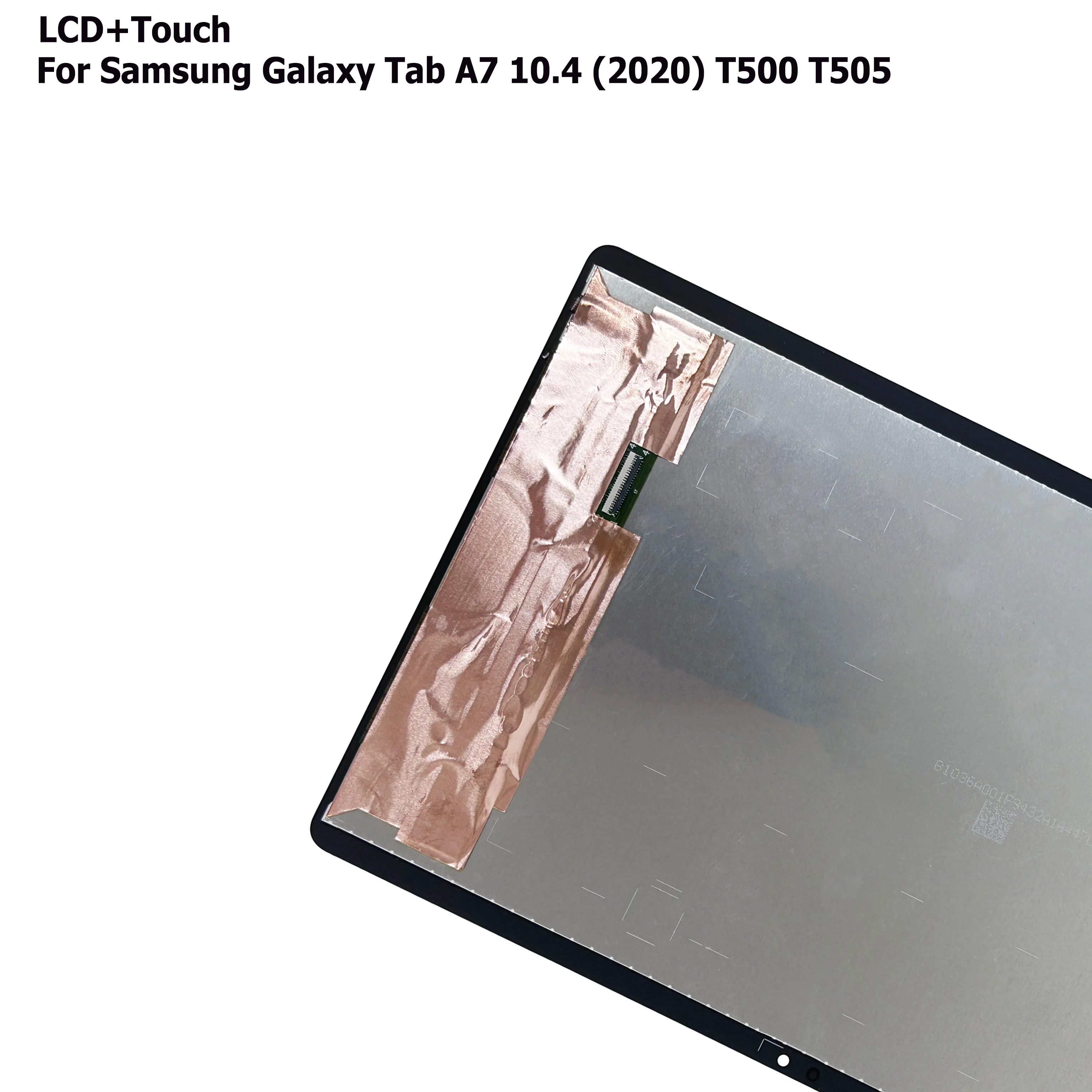 VISIODIRECT Vitre + LCD pour Galaxy Tab A7 SM-T500