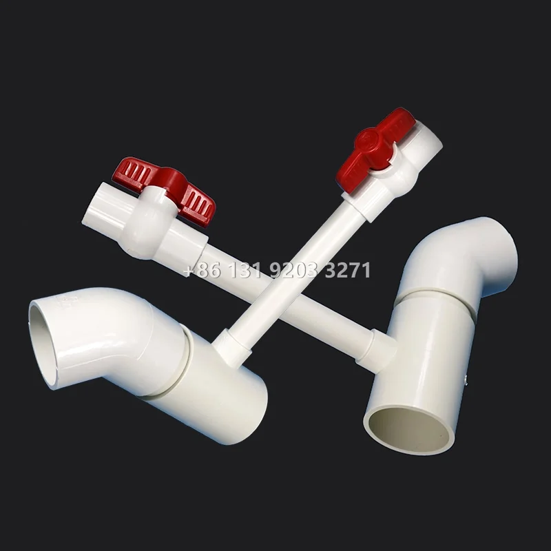 

Outlet Push Water Aeration Pipe Aquatic Fish Pond Jet Blast Oxygen Pump Unpowered Koi Pond Venturi Automatic Oxygen-making Tube