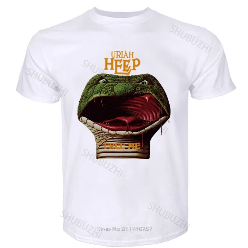 Funny Top Tees Maglietta Da Uomo Maglietta Da Uomo In Cotone Di Lusso Uriah Heep Free Me Innocent Canvas Styx Eth Hard Rock