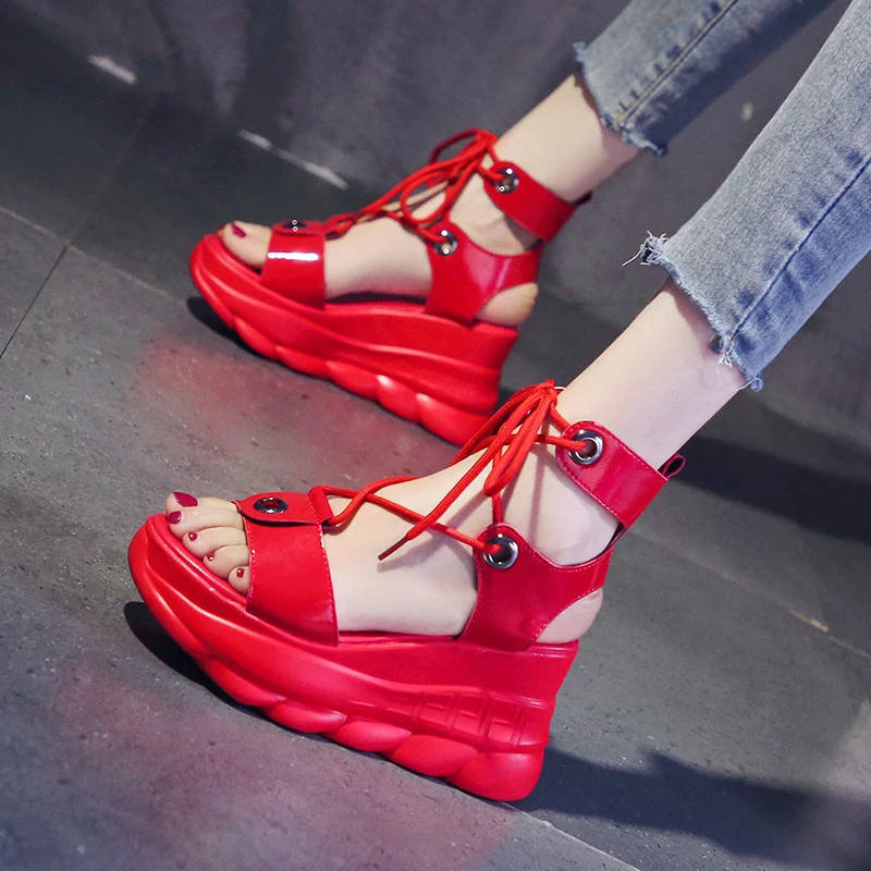 

New Fashion Women Sandals High Heels Summer Shoes 2022 Sexy Women Leather Platform Sandals White Shoes women shoes